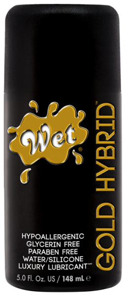 Лубрикант&nbsp;водно-силиконовый&nbsp;гибрид&nbsp;Wet&nbsp;Gold&nbsp;Hybrid&nbsp;148&nbsp;мл