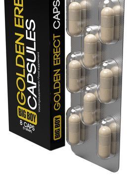 Таблетки для ерекції Cobeco Golden Erect (ціна за упаковку, 8 капсул)