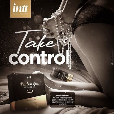 Набір для інтимного масажу Intt Pearls in Love, 15 мл, з гелем та перловим намистом