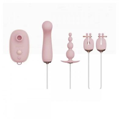 Набор секс-игрушек Qingnan Quartet, 4 предмета PINK