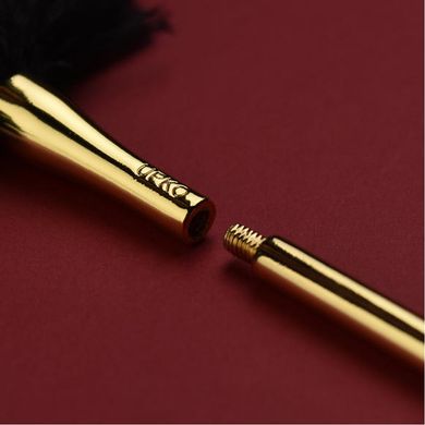 Перо на позолоченной ручке Premium Feather Tickler UPKO