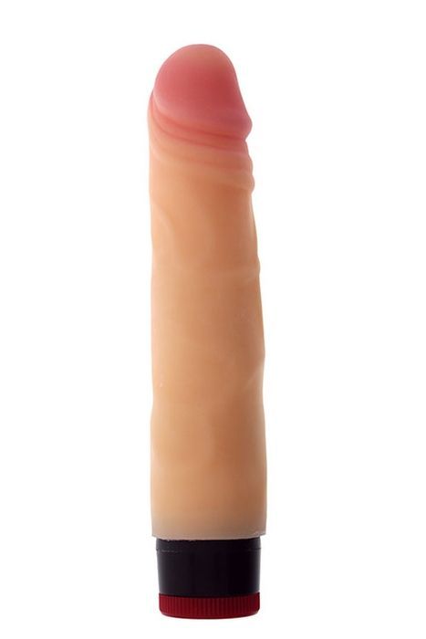 Вибромассажер реалистик Dream toys RealStuff 17,8 см, телесный