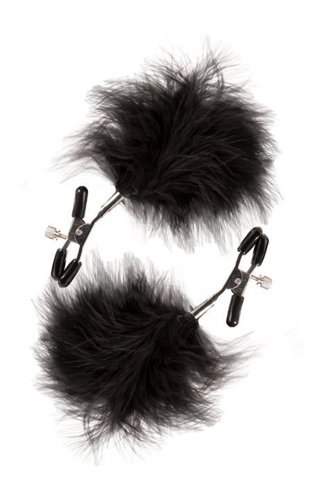 Затискачі для сосків з пір'ям GP FEATHERED NIPPLE CLAMPS