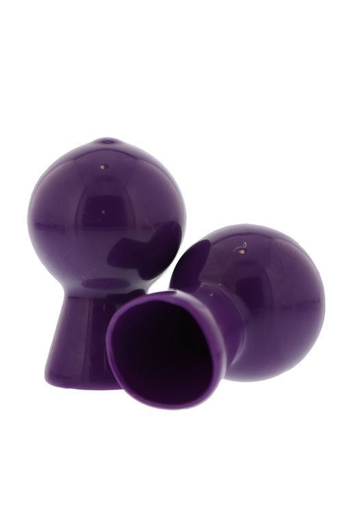 Вакуумні стимулятори для сосків NMC NIPPLE SUCKER PAIR IN SHINY PURPLE