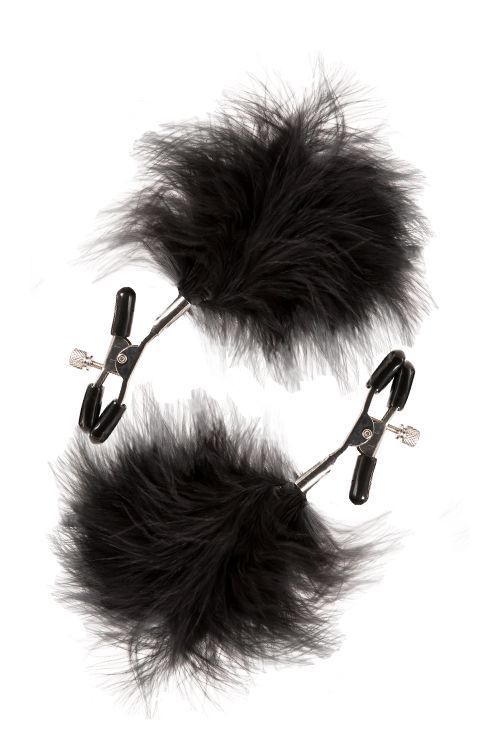 Затискачі для сосків з пір'ям GP FEATHERED NIPPLE CLAMPS
