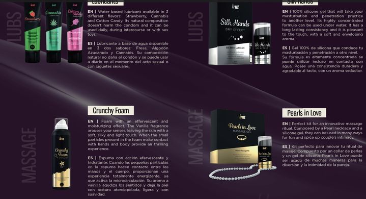 Набір для інтимного масажу Intt Pearls in Love, 15 мл, з гелем та перловим намистом
