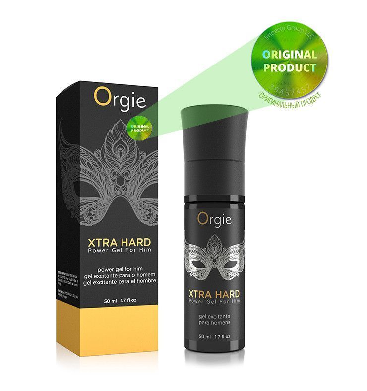 Гель для посилення ерекції Orgie "X-TRA HARD", 50 мл