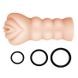 Мастурбатор реалистичный Crazy Bull Pocket Pussy из киберкожи, 15 см