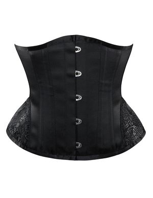 Корсет Star Night Corset з гачками та шнурівкою, чорний, S (без коробки)