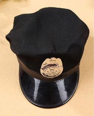 Еротичний чоловічий костюм "поліцейський" , 4 предмети, L / XL, Черный