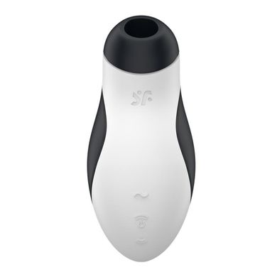 Вакуумний кліторальний стимулятор + вібрація SATISFYER ORCA WHITE