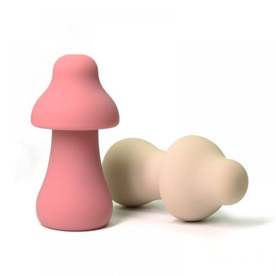 Вибратор для клитора в форме грибочка Sweet Em Velvet Lure Розовый 9.4 см*5 см