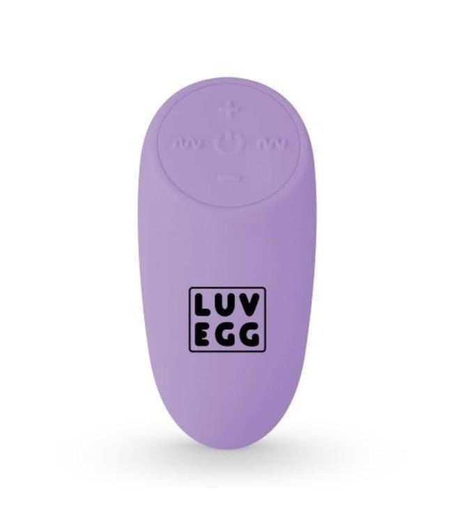 Вагинальное яйцо с вибрацией и дистанционным пультом Luv Egg XL лиловое