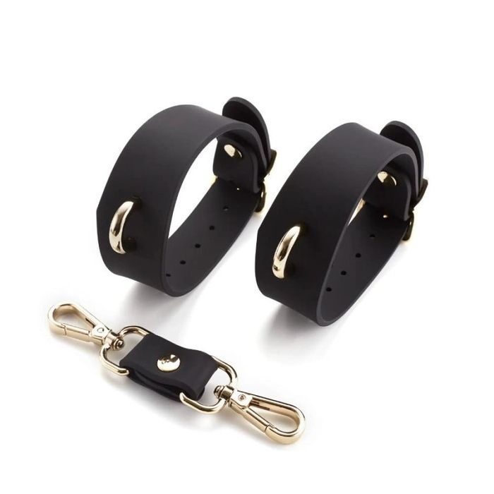 Наручники силиконовые Roomfun Silicone Bondage Cuff черные