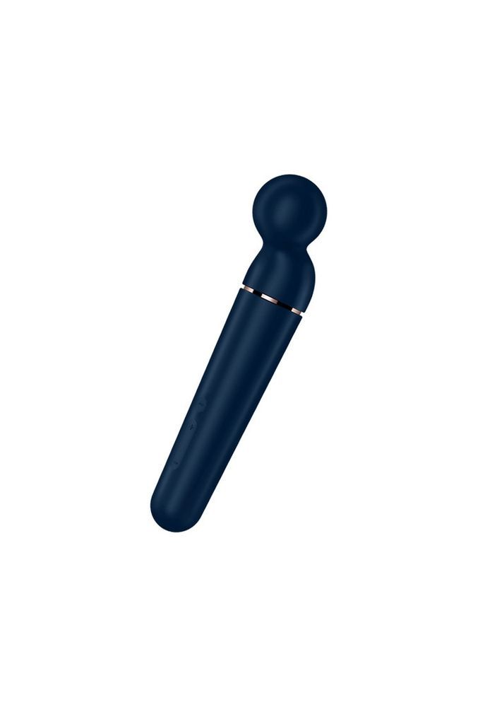 Вибратор-микрофон Satisfyer Planet Wand-er для стимуляции всего тела, синий, XXL