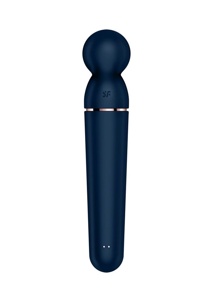 Вибратор-микрофон Satisfyer Planet Wand-er для стимуляции всего тела, синий, XXL