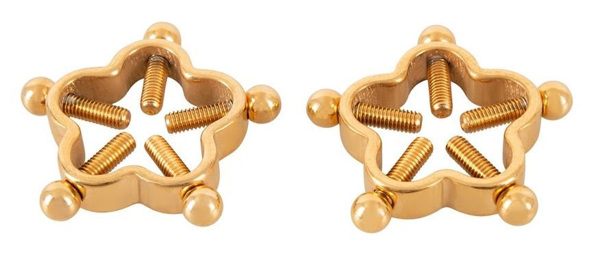 Затискачі на соски Bad Kitty Nipple Jewellery Gol
