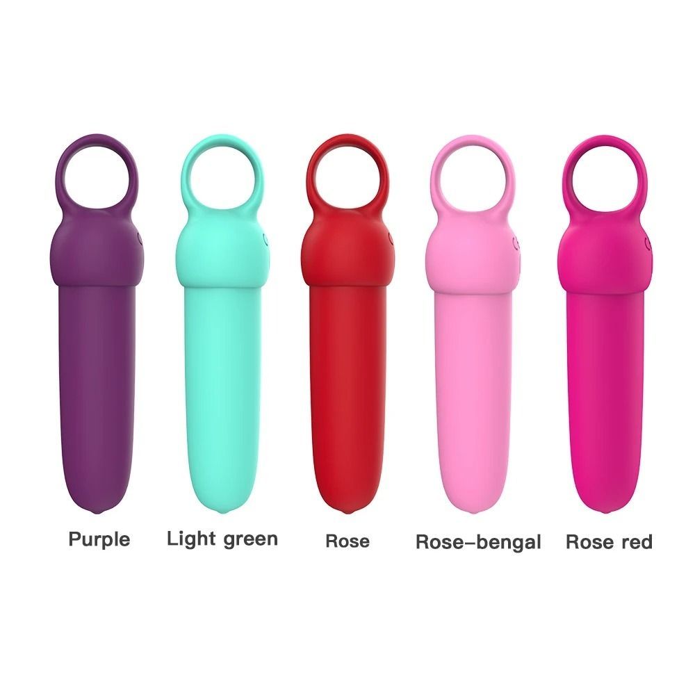 Мини-вибратор Every Night Toys Elliot светло-бирюзовый, 10 режимов вибрации