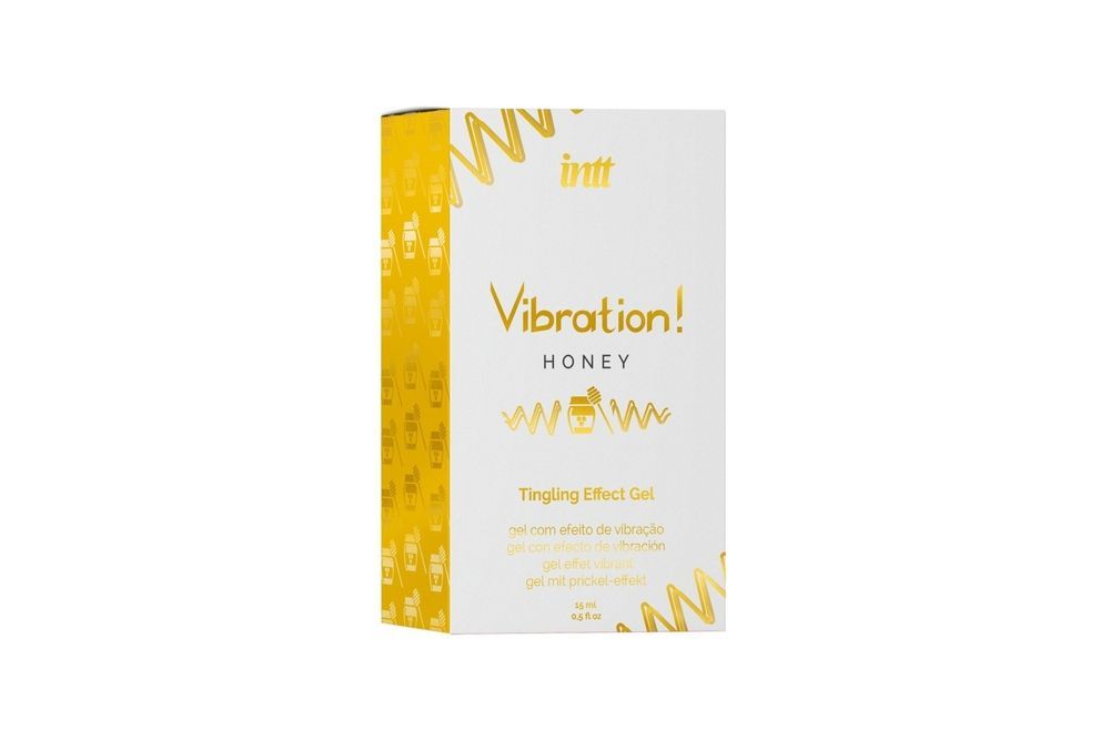 Рідкий вібратор Intt Vibration! Honey зі смаком меду, 15 мл