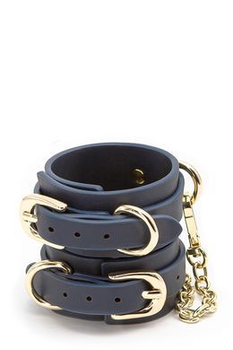 Окови BONDAGE COUTURE WRIST CUFF BLUE