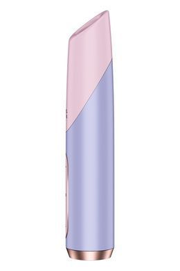 Миниатюрный вакуумный стимулятор клитора Satisfyer Bold Kiss розово-сиреневый