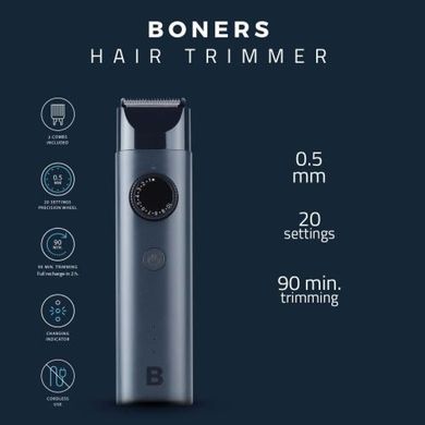 Триммер для волос Boners Hair Trimmer Shaver серый