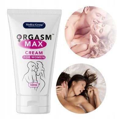 Крем для жінок Medica-Group Orgasm Max Cream for Women посилює та дарує вибухові оргазми, 50 мл