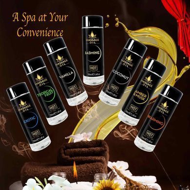 Масажна олія HOT Massage Oil Jasmin з ароматом жасмину, 100 мл