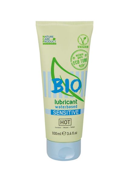 Органический лубрикант на водной основе Hot Bio Lube Sensitive, 100 мл