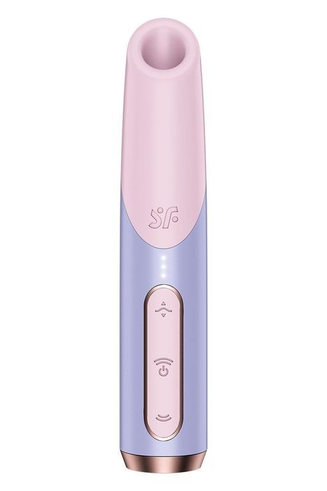 Миниатюрный вакуумный стимулятор клитора Satisfyer Bold Kiss розово-сиреневый