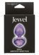 Анальная пробка CalExotics Diamond Heart Plug Small, фіолетова, 5,7 &times; 3,2 см