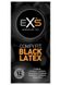Презервативи Exs чорні латексні BLACK Latex VEGAN 12 штук