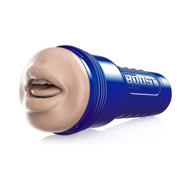 Мастурбатор в колбе Fleshlight - Boost Blow Light Medium Flesh