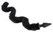 Анальна пробка с гибким хвостом Bad Kitty чорна, 3.5 х 73 см