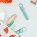 Мини-вибратор Every Night Toys Elliot светло-бирюзовый, 10 режимов вибрации