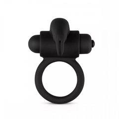 Эрекционное кольцо с вибрацией Easy Toys Bunny Vibe Ring Black