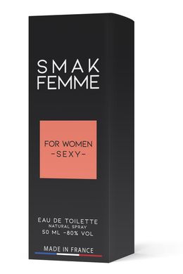 Духи женские с феромонами SMAK FOR WOMEN, 50 мл