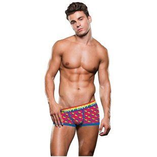 Труси-боксери чоловічі Envy Menswear Rainbow Hearts кольорові, L/XL