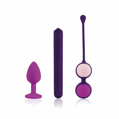 Набір секс іграшок Rianne s ESSENTIALS-FIRST VIBE KIT, Фіолетовий