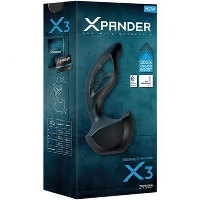 Массажер простаты Joydivision Xpander X3, силикон, размер М
