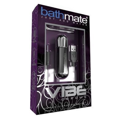 Вібропуля Bathmate Vibe Bullet колір металік