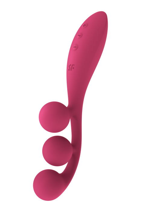 Мультивібратор Satisfyer Tri Ball 1 з трьома моторами, рожевий