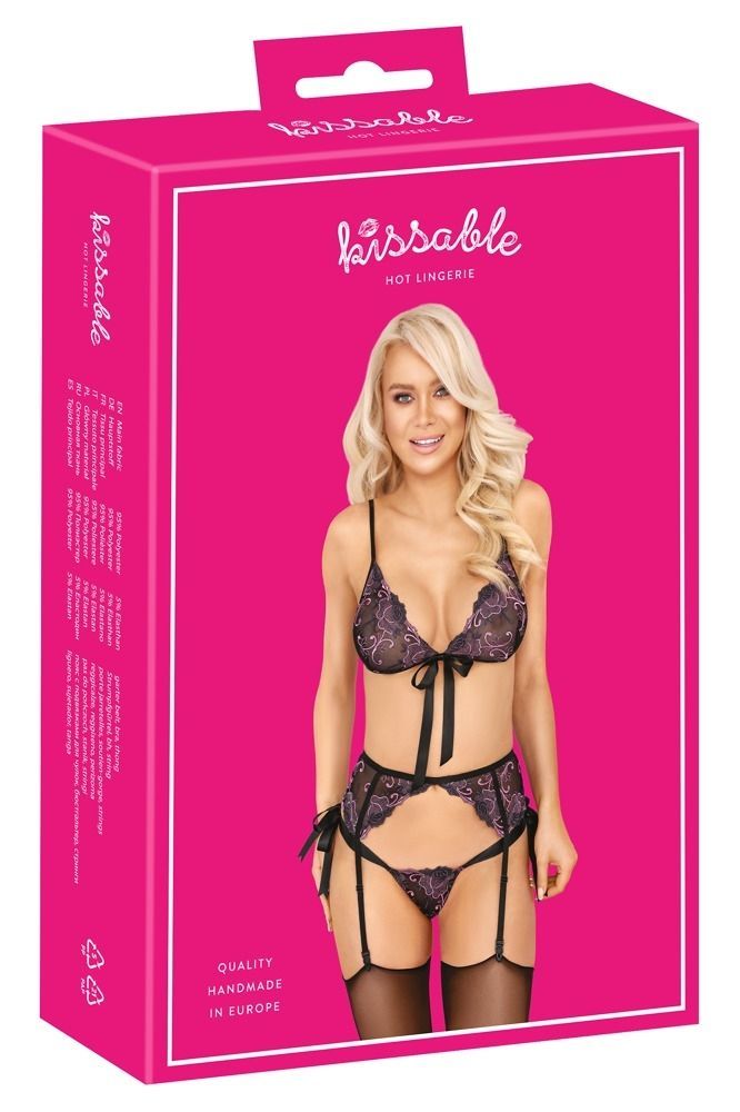 Комплект білизни Bra Embroidery S/M