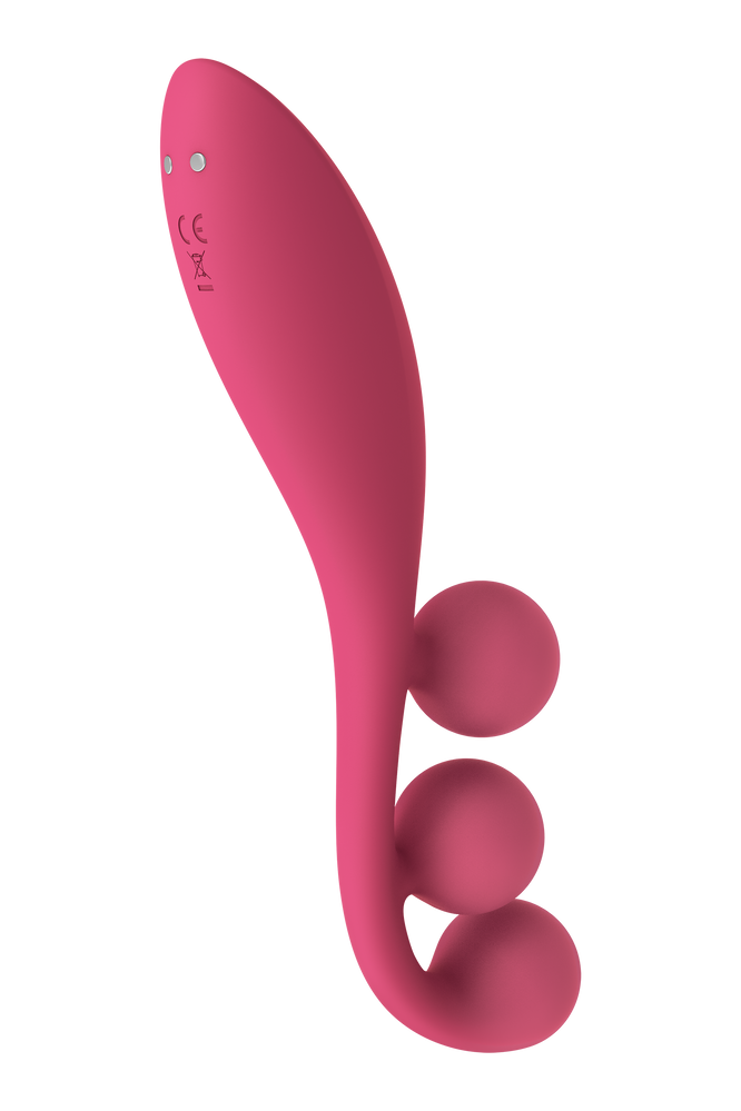Мультивібратор Satisfyer Tri Ball 1 з трьома моторами, рожевий