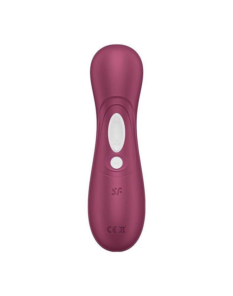 Вакуумний кліторальний стимулятор Satisfyer Pro 2 Generation 3 Satisfyer Liquid Air, бордовий