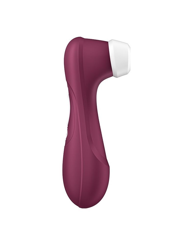 Вакуумний кліторальний стимулятор Satisfyer Pro 2 Generation 3 Satisfyer Liquid Air, бордовий