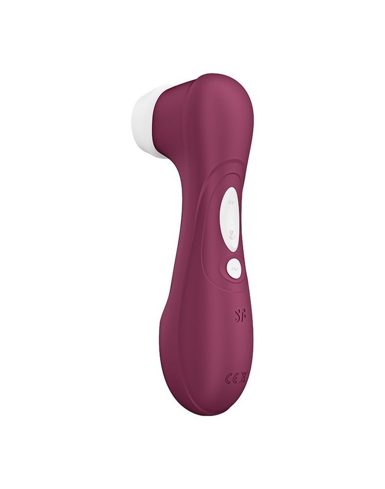 Вакуумний кліторальний стимулятор Satisfyer Pro 2 Generation 3 Satisfyer Liquid Air, бордовий