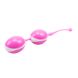Вагінальні кульки-Chisa Geisha Lastic Double Balls II, Hi-Basic Pink, Рожевий