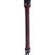 Флоггер кожанный ZADO Tools Leather Flogger, черно-красный