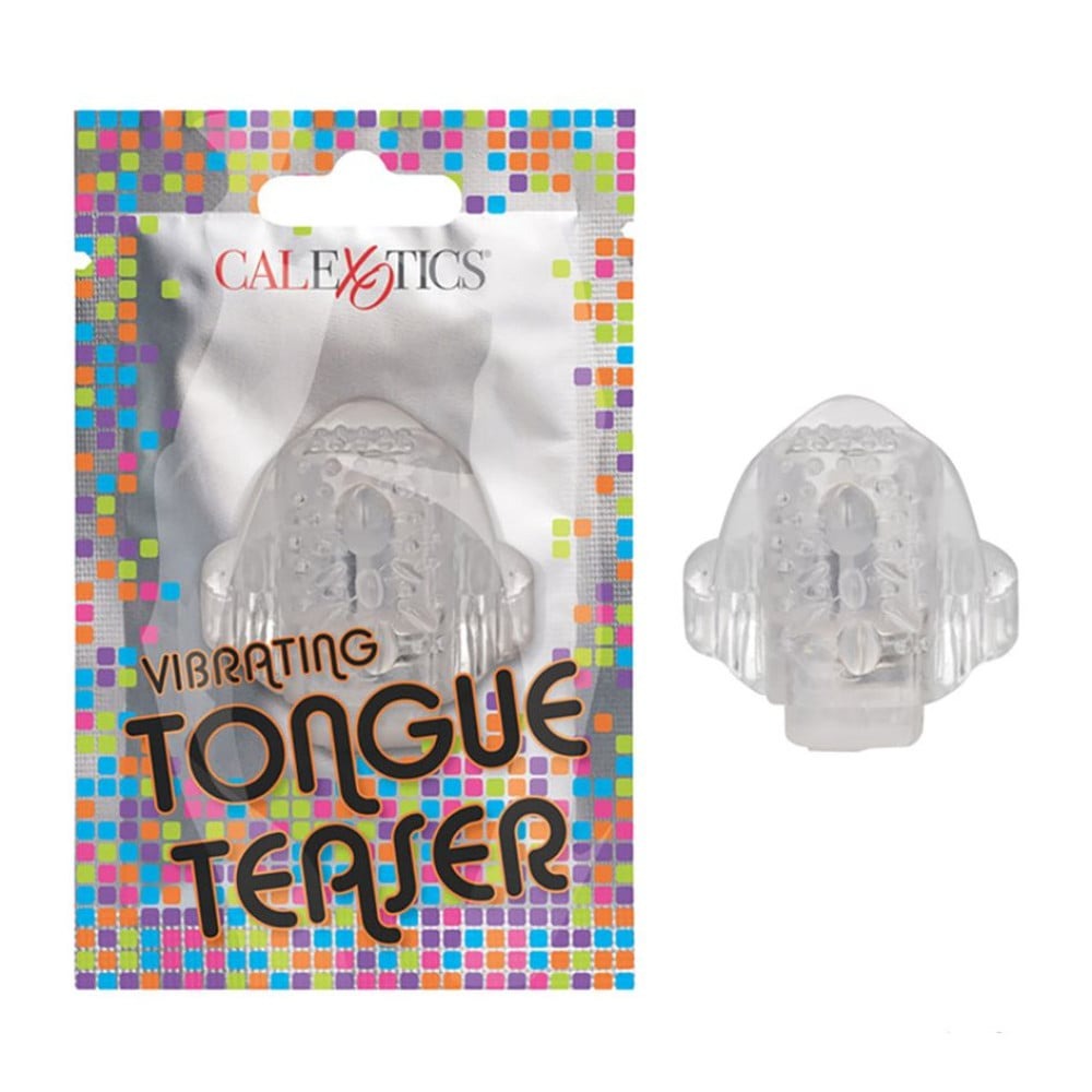 Вібратор на язик CalExotics Vibrating Tongue Teaser, прозорий